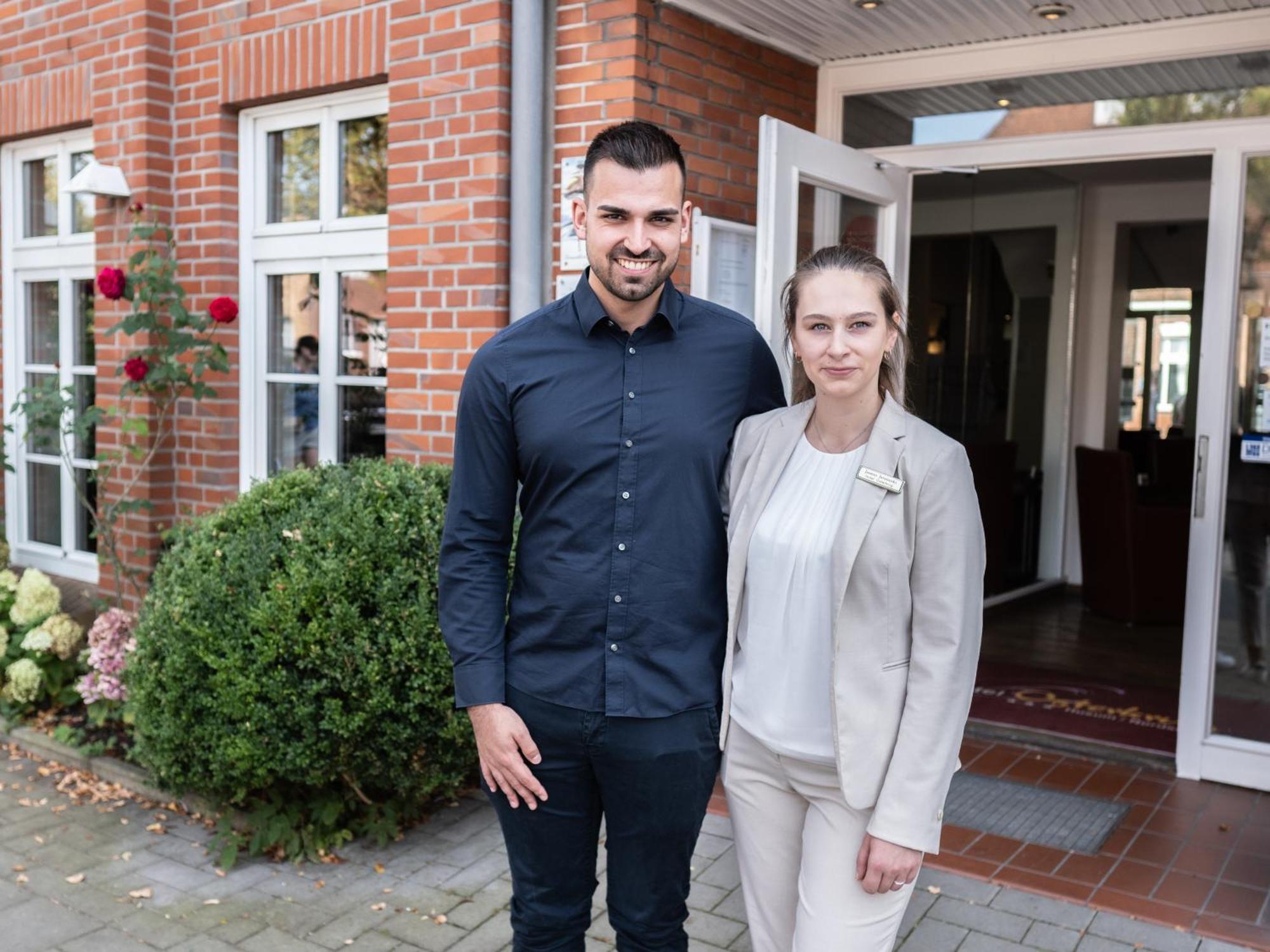 Hotel Osterkrug Husum  Esterno foto